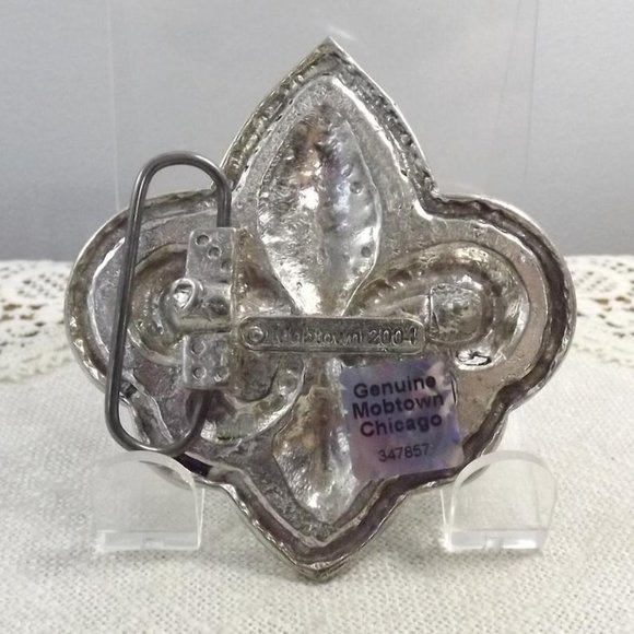 Genuine Fleur de Lis Belt Buckle NOS - Picture 5 of 9